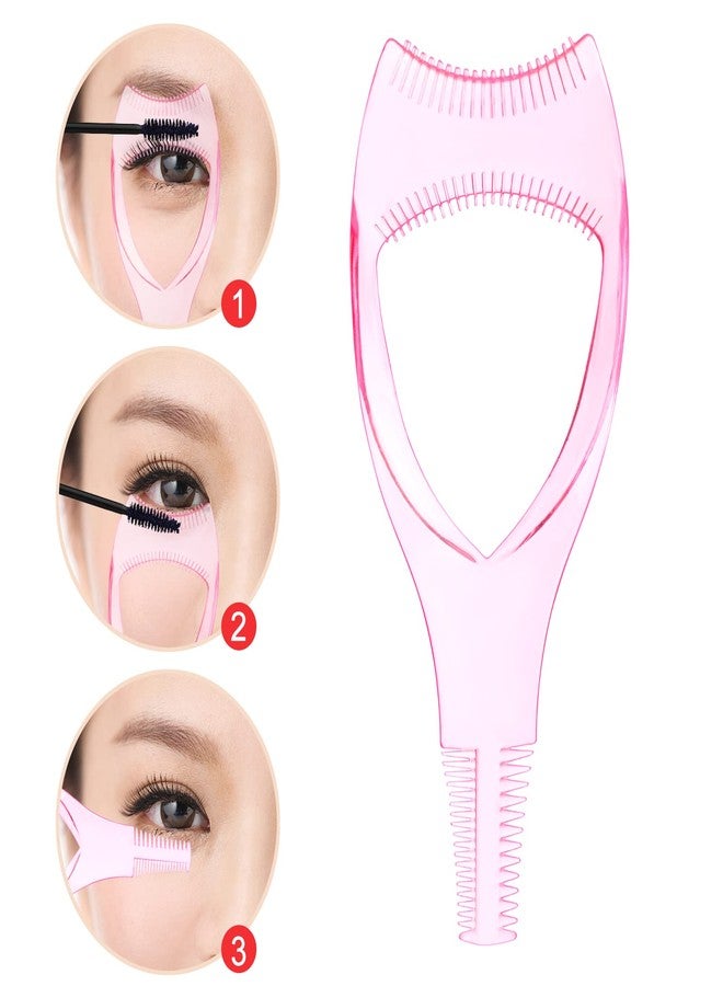Juome 4 in 1 Eyelash Applicator Tool Kit, False Lash Clip Applicator Portable Eyelash Curlers Eyelash Separator Tool Mascara Comb Lash Buddy Set for Women Girls - Image 4